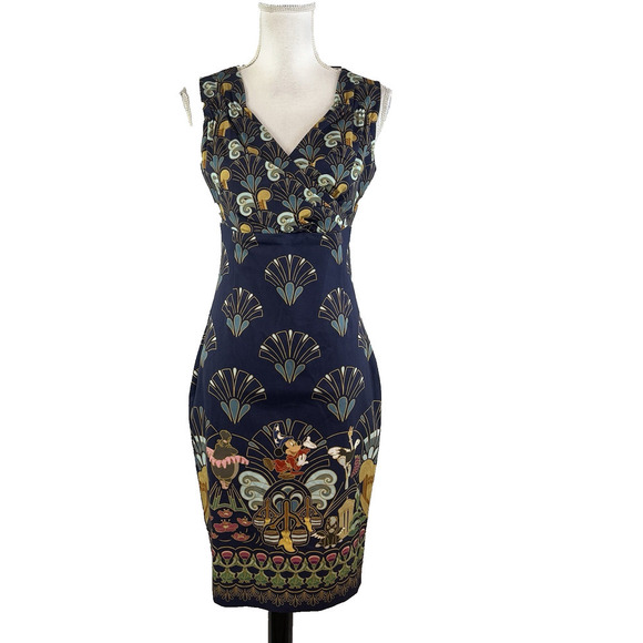 Disney FANTASIA Sorcerer Mickey The Dress Shop sz Small Sorcerer’s Apprentice - Picture 2 of 16